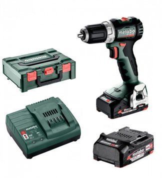Акумуляторний дриль-шуруповерт Metabo BS 18 L BL 2х2.0 Аг у кейсі METABOX (613155500) 613155500 фото