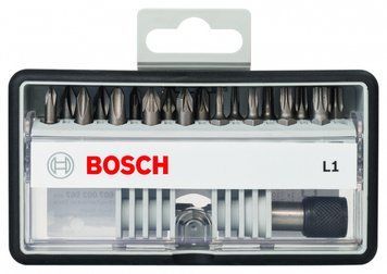 Набір біт для шуруповерта BOSCH Robust Line L PH/PZ/T, Extra Hard 19 шт. 2607002567 фото