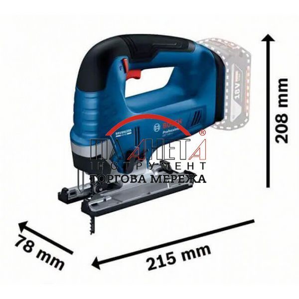 Акумуляторний лобзик BOSCH GST 185-LI PROFESSIONAL (06015B3021) 06015B3021 фото