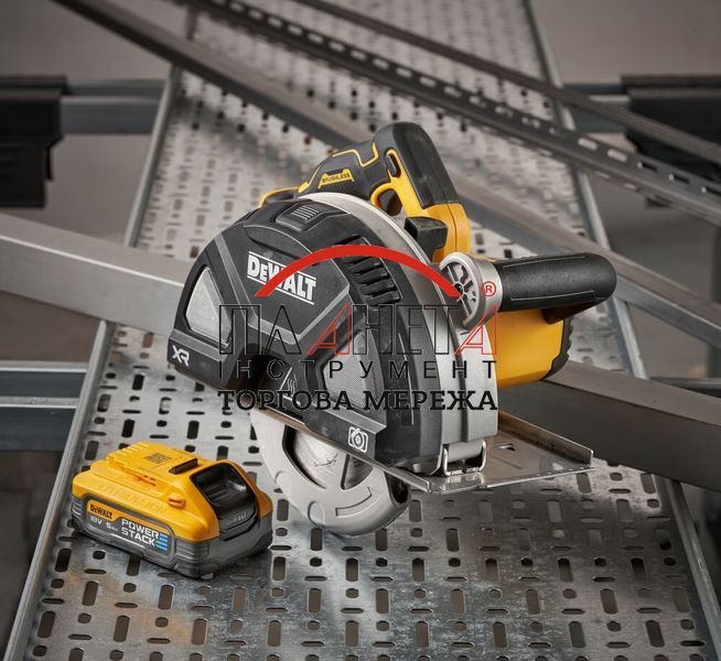 Пилка дискова по металу акумуляторна DeWALT DCS383H2 DCS383H2 фото