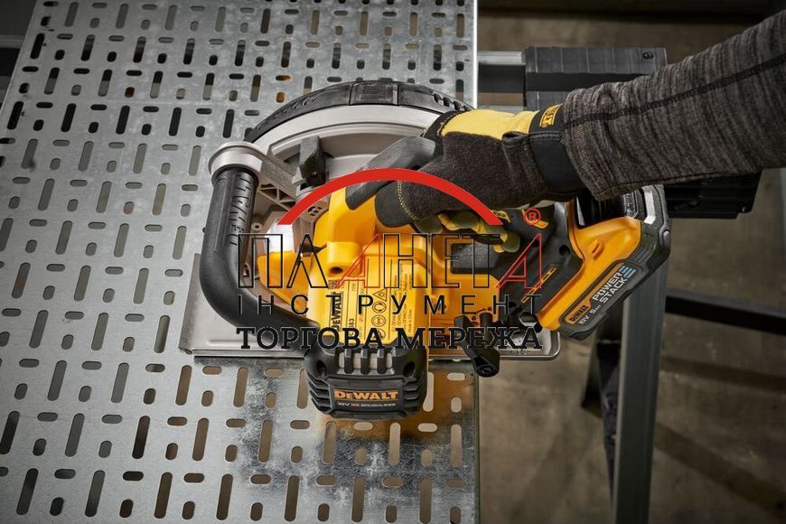 Пилка дискова по металу акумуляторна DeWALT DCS383H2 DCS383H2 фото