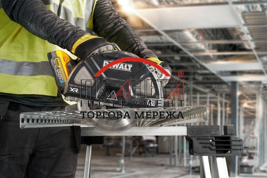 Пилка дискова по металу акумуляторна DeWALT DCS383H2 DCS383H2 фото
