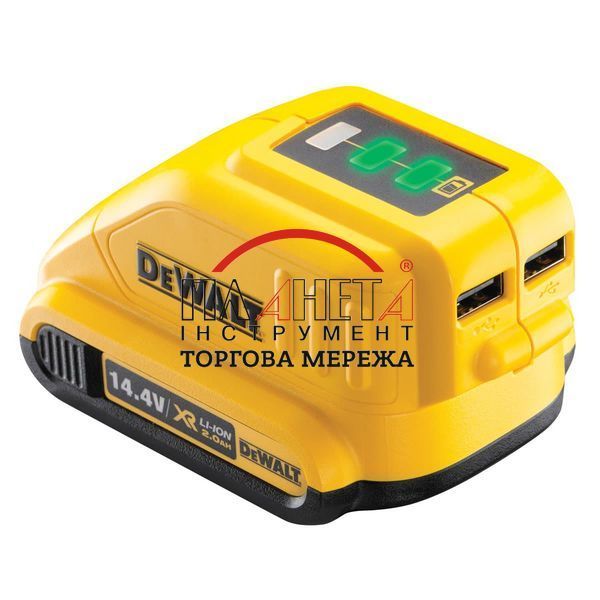 Адаптер USB зарядного пристрою DeWALT DCB090 фото