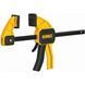 Струбцина DeWALT "L" швидкозатискна, максимальний тиск 135 кг. (DWHT0-83192) DWHT0-83192 фото 1