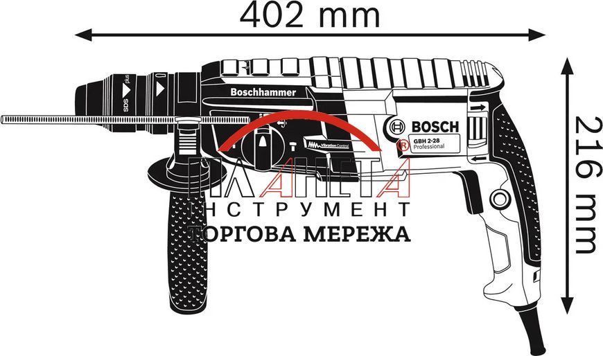 Перфоратор GBH 2-28 F Bosch Professional (0611267601) 0611267601 фото