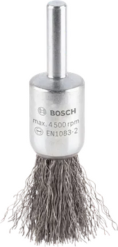 Торцева гроновидна щітка PRO Metal clean, 6мм, 15x02 мм, вита сталь Bosch Professional (2608622114) 2608622114 фото