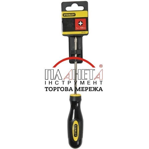 Викрутка Basic РН1 х 100 STANLEY 0-60-001 фото