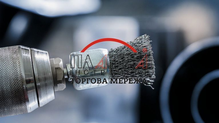 Торцева гроновидна щітка PRO Metal clean, 6мм, 15x02 мм, вита сталь Bosch Professional (2608622114) 2608622114 фото