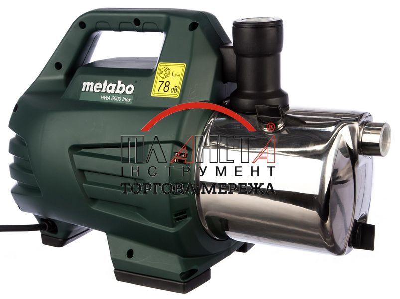 Поверхностный насос-автомат Metabo HWA 6000 Inox (600980000) 600980000 фото