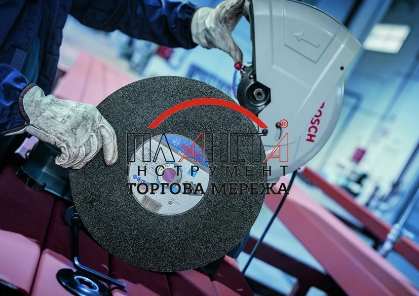 Армований відрізний круг, 355х2,8х25,4 мм, прямий, Bosch Professional Metal (2608601238) 2608601238 фото