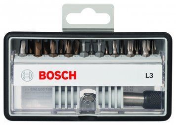 Набір біт для шуруповертів BOSCH Robust Line L Security Torx, Extra Hard 19 шт. 2607002569 фото