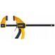 Струбцина DeWALT "L" швидкозатискна, максимальний тиск 135 кг (DWHT0-83193) DWHT0-83193 фото 1