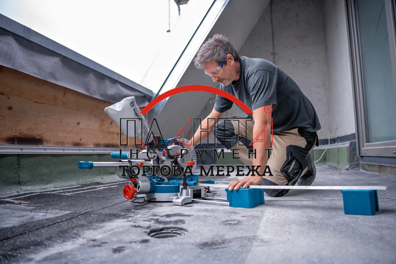 Акумуляторна торцювальна пилка PRO GCM 18V-216 D Bosch Professional (0601B51000) 0601B51000 фото