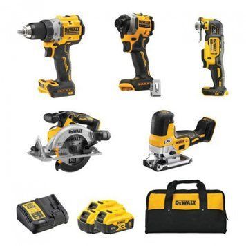 Набір з п&rsquo;яти інструментів акумуляторних DeWALT DCK502P3 DCK502P3 фото