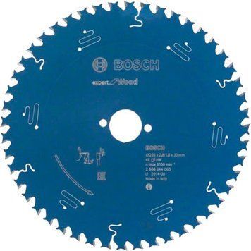 Пиляльне полотно, диск EXPERT Wood Corded Bosch Professional для ручних мережевих циркулярних пилок, для занурювальних пил, 235x30x1,8, 48T (2608644065) 2608644065 фото