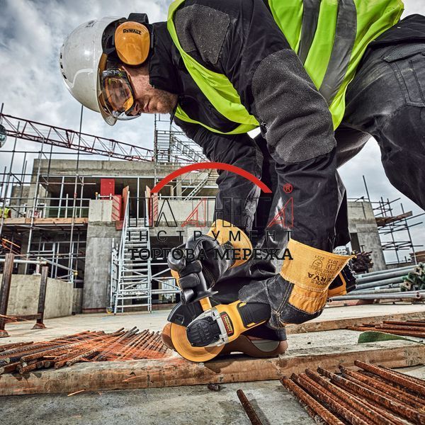 Шліфмашина кутова - болгарка акумуляторна безщіткова DeWALT DCG405P2 DCG405P2 фото
