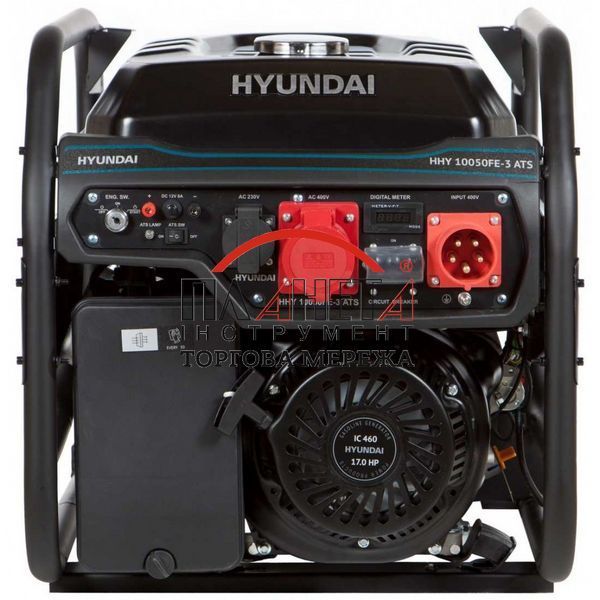Генератор бензиновий Hyundai HHY 10050FE-3 ATS HHY10050FE-3ATS фото