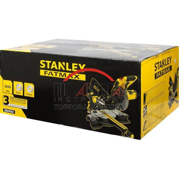 Пила торцювальна мережева Stanley FatMax FME721 FME721 фото