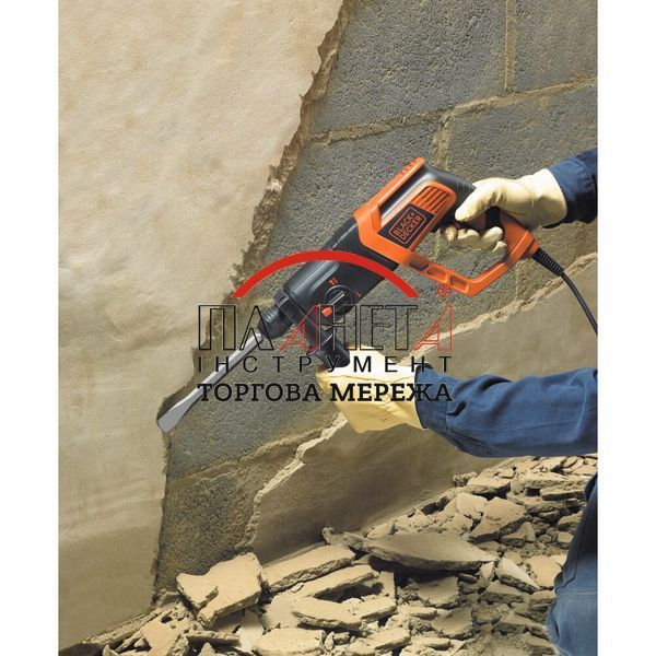 Перфоратор мережевий SDS-Plus BLACK+DECKER KD975K KD975K фото