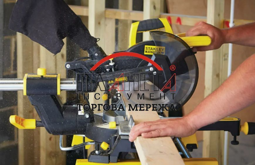 Пила торцювальна мережева Stanley FatMax FME721 FME721 фото