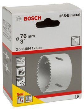 Коронка STANDARD 76 мм BOSCH 2608584125 фото