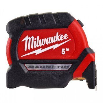 Рулетка магнітна PREMIUM MILWAUKEE, 5м, (27мм) (4932464599) 4932464599 фото