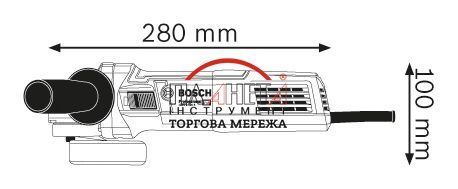 Кутова шліфувальна машина BOSCH GWS 9-125 S 0601396102 фото