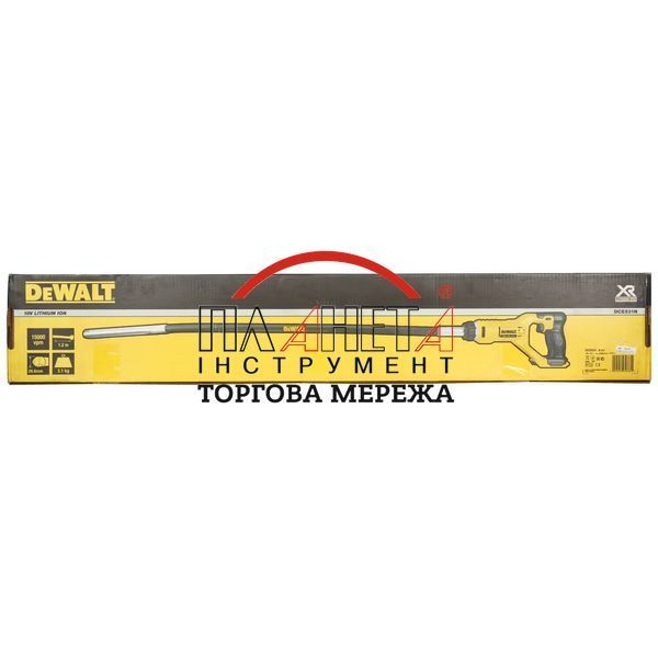 Вібратор глибинний акумуляторний DeWALT DCE531N DCE531N фото