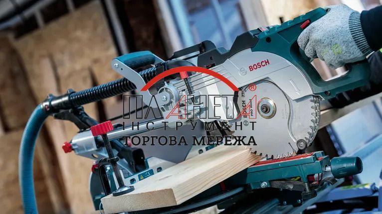 Циркулярне пиляльне полотно, диск Wood Optiline Corded Bosch Professional для мережевих торцювальних пилок, 254x30x1.4/2мм, 40Т (2608640435) 2608640435 фото