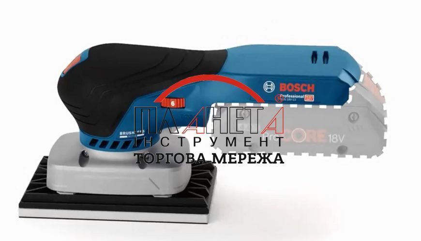 Ексцентрикова шліфувальна машина GSS 18V-13 Bosch Professional (06019L0101) 06019L0101 фото