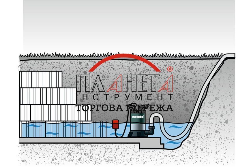 Занурювальний насос для чистої води Metabo TP 6600 0250660000 фото