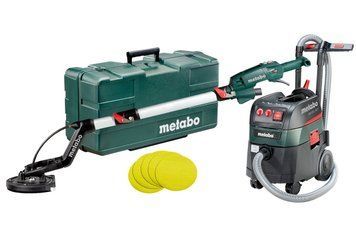 Набір з шліфувальної машини для стін і стель (жираф) Metabo LSV 5-225 Comfort та пилососу Metabo ASR 35 L ACP та аксесуари до них (690886000) 690886000 фото