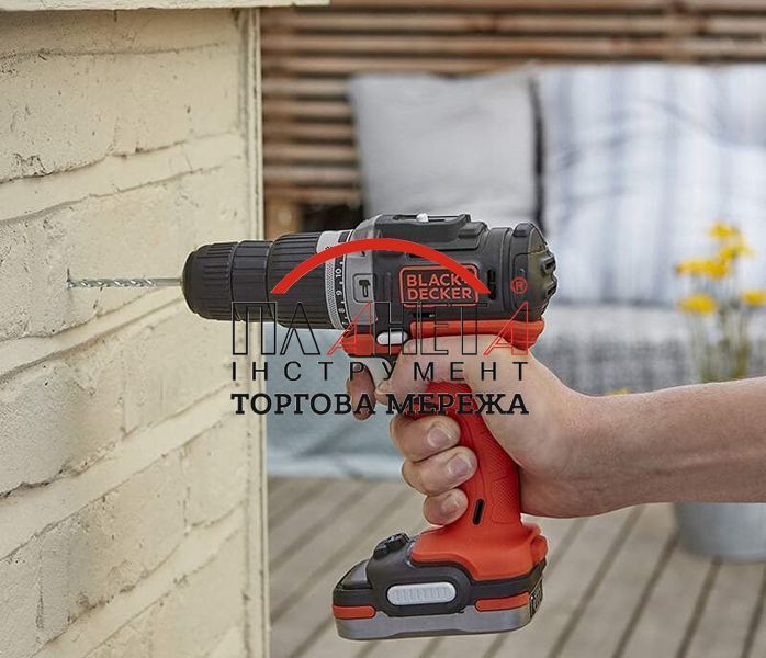 Набір з двох інструментів BLACK+DECKER BDCK121S1S BDCK121S1S фото
