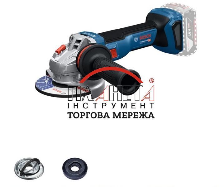 Акумуляторна кутова шліфмашина Bosch GWS 18V-11 Professional, без акб та зп, в кейсі L-BOXX 136 (06019N4102) 06019N4102 фото