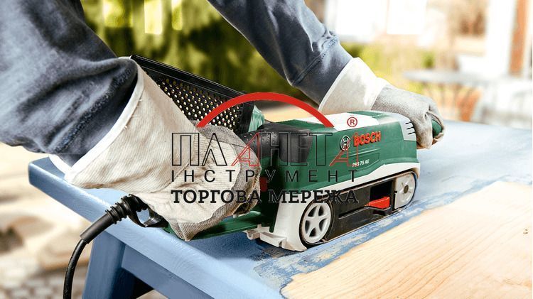 Стрічкова шліфмашинка Bosch PBS 75AЕ 06032A1120 фото
