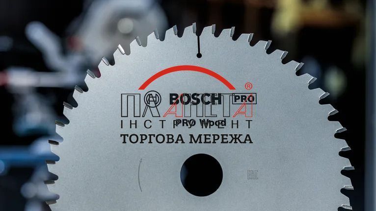 Циркулярне пиляльне полотно, диск Wood Optiline Corded Bosch Professional для мережевих торцювальних пилок, 254x30x1.4/2 мм, 60Т (2608640436) 2608640436 фото