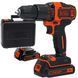 Акумуляторний шуруповерт Black&Decker BDCHD18KB BDCHD18KB фото 1