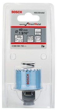 Коронка SHEET-METAL 40 мм BOSCH 2608584792 фото