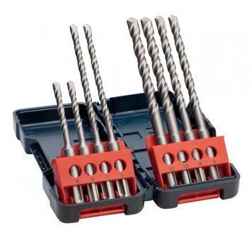 Свердла SDS-plus 8 шт. Tough Box 5-10 мм BOSCH 2607019903 фото