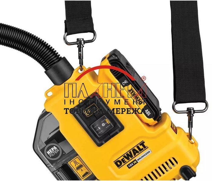 Пилосос акумуляторний безщітковий DeWALT DWH161N DWH161N фото