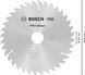 Циркулярне пиляльне полотно, диск Bosch Professional Wood для дротових ручних пилок, 184x2,6x30мм, 36Т, OPTILINE (2608640611) 2608640611 фото 3