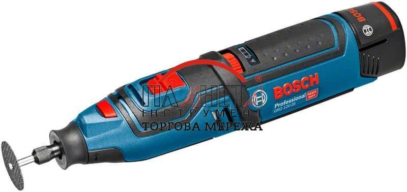Акумуляторна універсальна шліфувальна машина (гравер) Bosch GRO 12V-35 06019C5000 фото