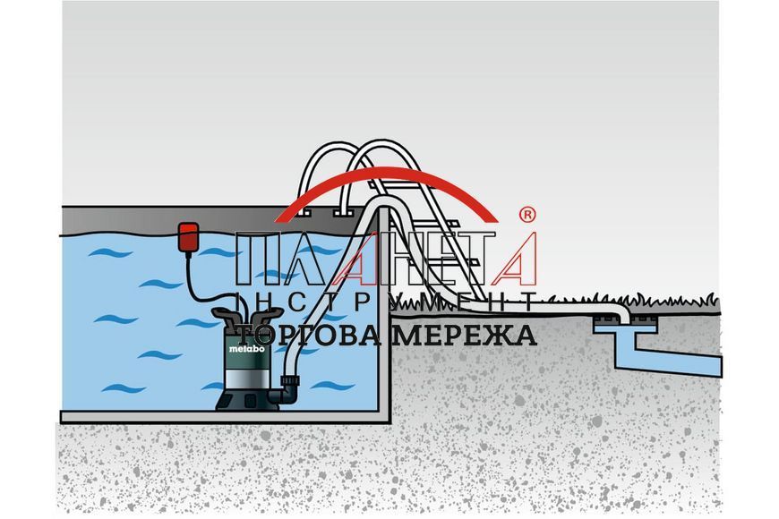 Занурювальний насос для чистої води Metabo TP 13000 S 0251300000 фото