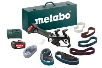 Акумуляторна шліфувальна машина для труб Metabo RB 18 LTX 60 SET INOX 600192880 фото