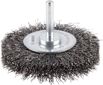 Дискова кільцева щітка PRO Metal clean, 6мм, 75x0.3 мм, вита сталь, 16 мм Bosch Professional (2608622053) 2608622053 фото