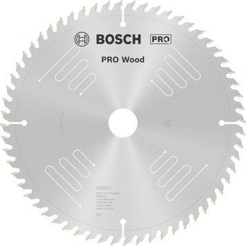 Циркулярне пиляльне полотно Bosch Professional Wood Corded для торцювальних пилок, 254x3,2x30мм, 60Т, Optiline (2608641765) 2608641765 фото