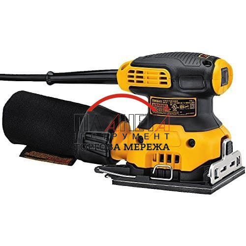 Шліфмашина вібраційна мережева DeWALT DWE6411 DWE6411 фото