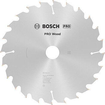 Циркулярне пиляльне полотно, диск Bosch Professional Wood для дротових ручних пилок, 230x2,8x30мм, 24Т, OPTILINE (2608640627) 2608640627 фото