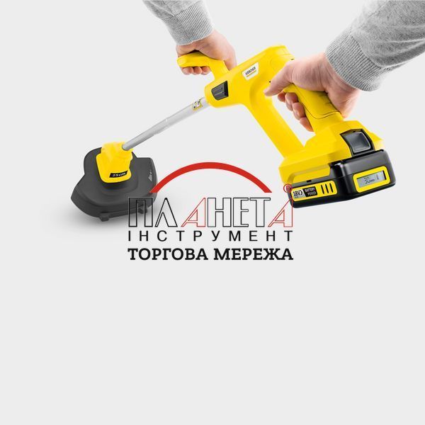 Акумуляторний тример для стрижки газону Karcher LTR 18-25 Battery 1.444-300.0 фото