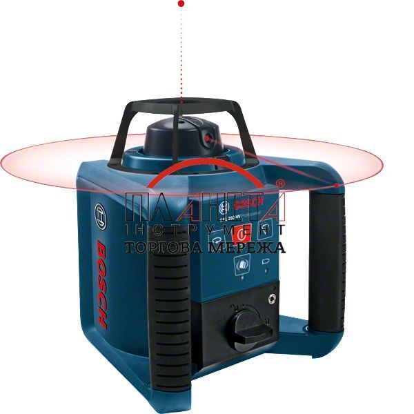 Ротаційний лазерний нівелір BOSCH GRL 250 HV 0601061600 фото